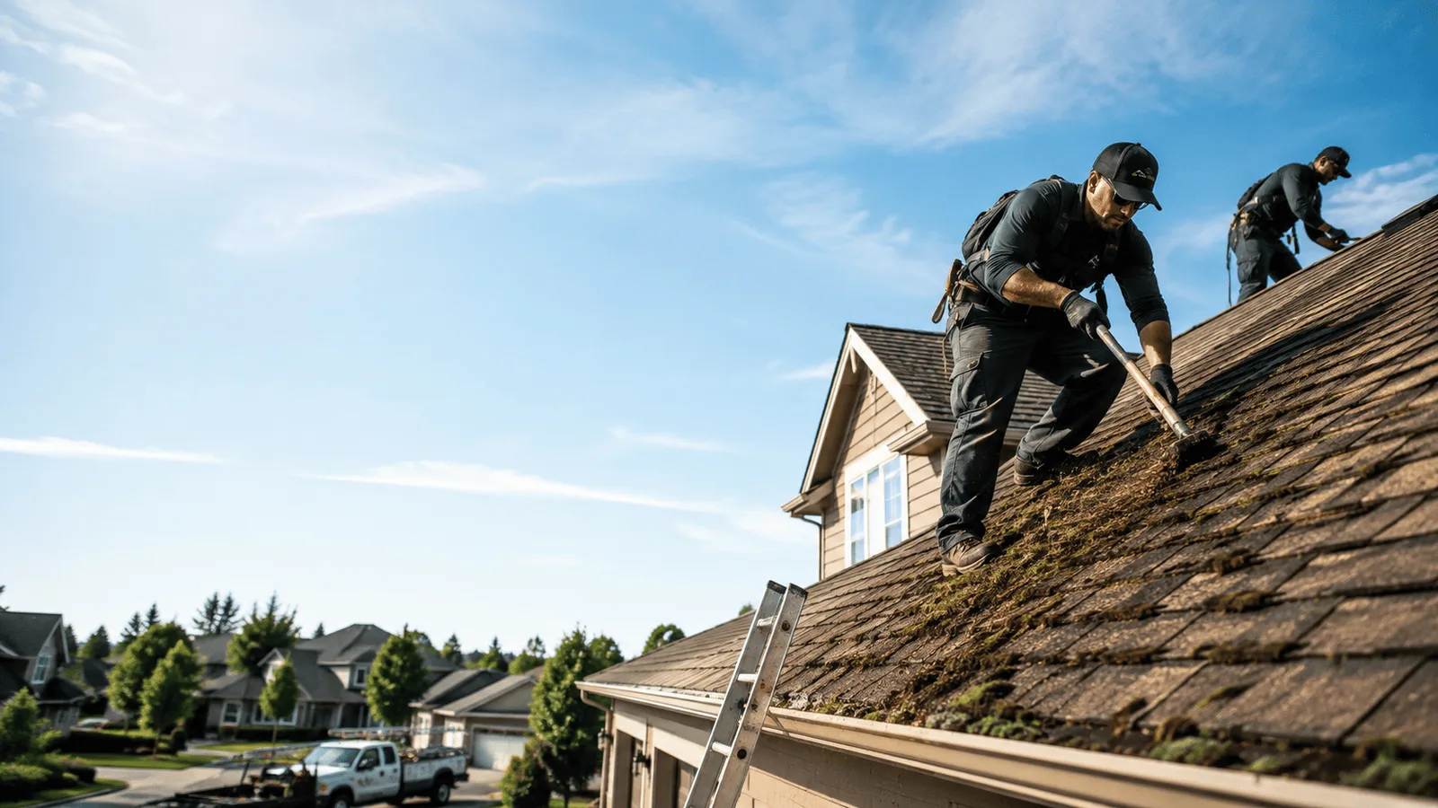 Roof Moss Removal in Hadley, PA near me